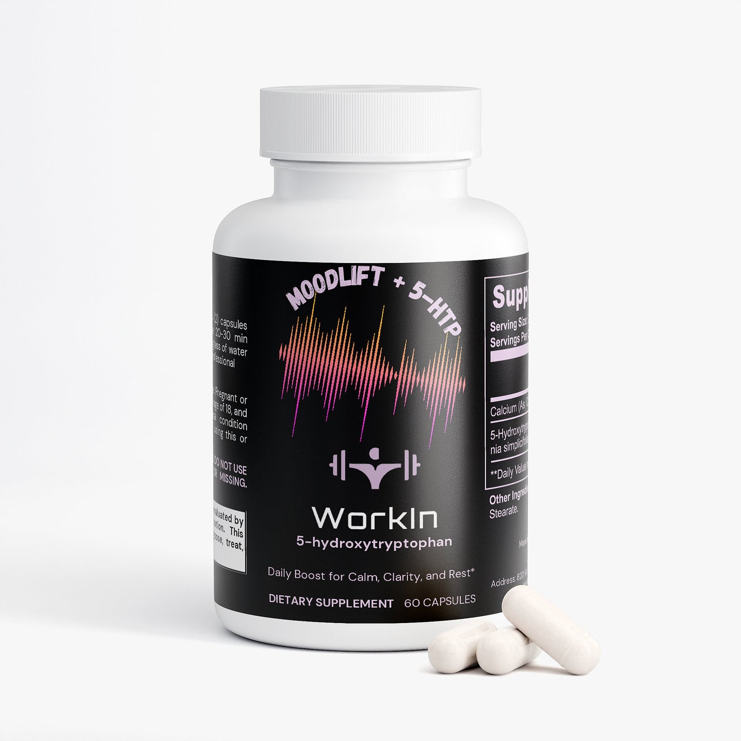 Moodlift 5-HTP: Natural Mood and Sleep Support for Women