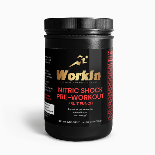 Nitric Shock Pre-Workout Powder (Fruit Punch)